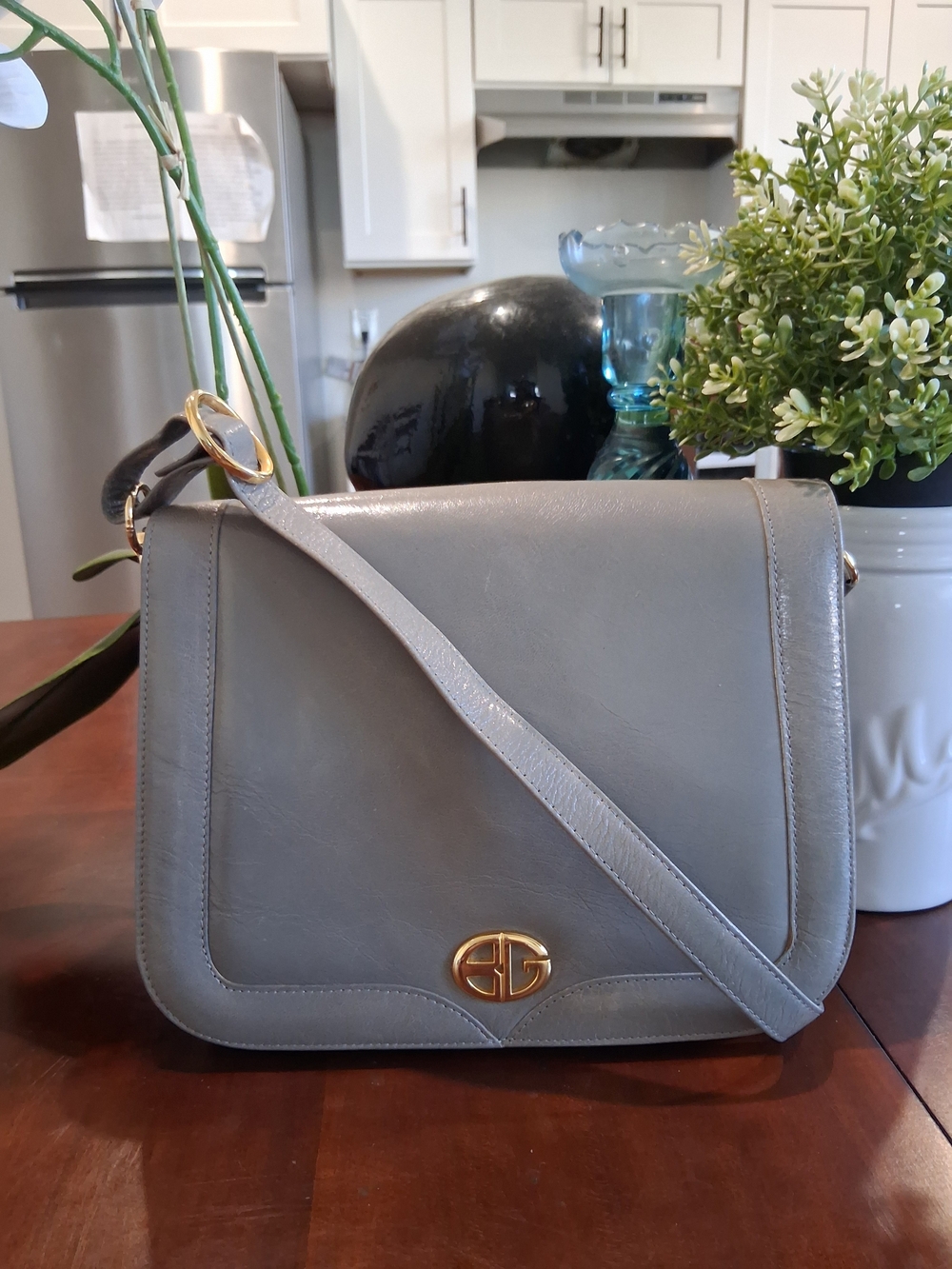 BON GOUT Rare Danish Leather Bag